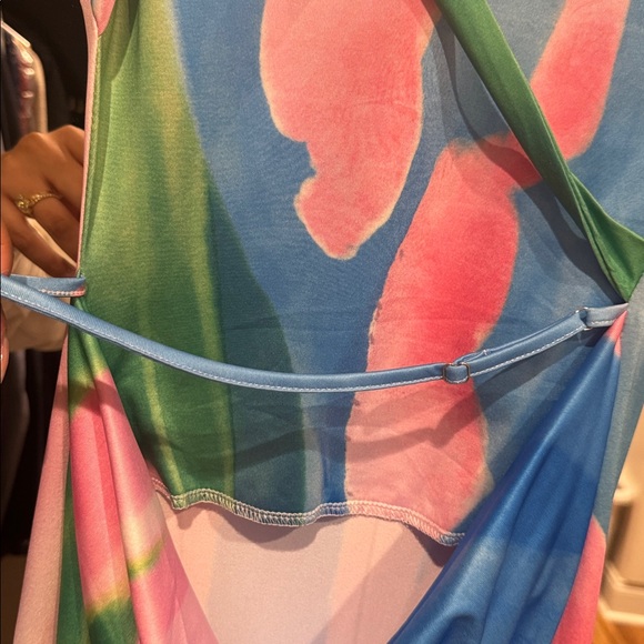 Colorful Abstract Maxi Dress | SIZE S - Picture 4 of 5